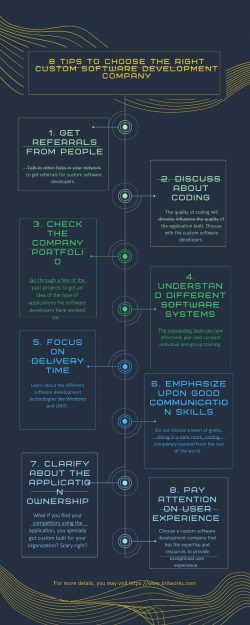 8 Tips to Choose the Right Custom Software Development Company