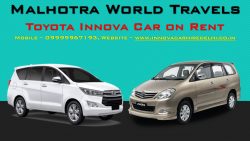 Innova car rental per km in Delhi with driver