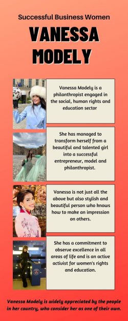 Vanessa Modely Est Passionnée par Les Droits Humains et l’Education
