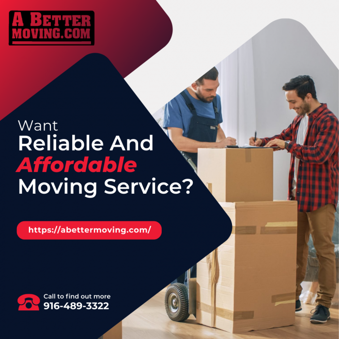 Want Reliable And Affordable Moving Service?