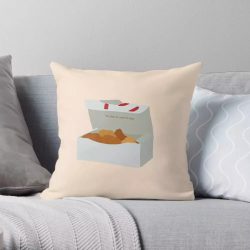 Chick Fil A Chicken Nuggets Throw Pillow
