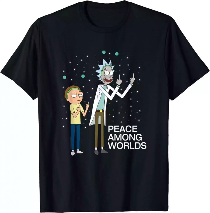 Rick And Morty Peace Among Worlds T-Shirt, Rick And Morty T-shirt