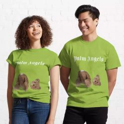 Green Palm Angels Bear Shirt Green Palm Angels Shirt The Perfect Gift