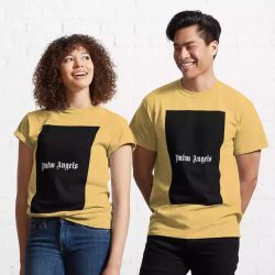 Palm Angels Logo Classic T-shirt Yellow Palm Angels Shirt Tee Shirt Design
