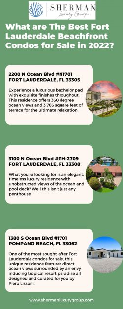 What are The Best Fort Lauderdale Beachfront Condos for Sale in 2022?
