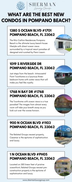 What are the Best New Condos in Pompano Beach?