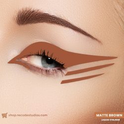 Purple Eyeliner – Matte Liquid , Waterproof & Smudge Proof – Recode