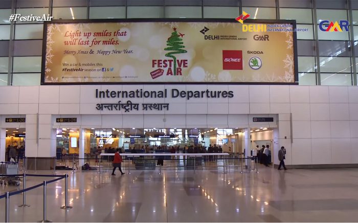 Experience Delhi airport.