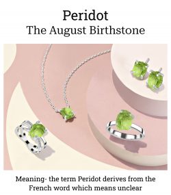 Peridot – The August Birthstone 