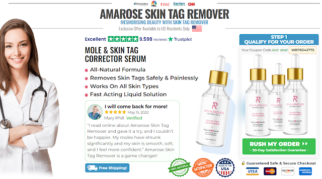 Amarose Skin Tag Remover Reviews – Mole Removal Formula, Price for Sale & Benefits!