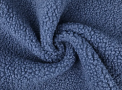 Apparel Fabric Loop + Polar Fleece Bobo Blue