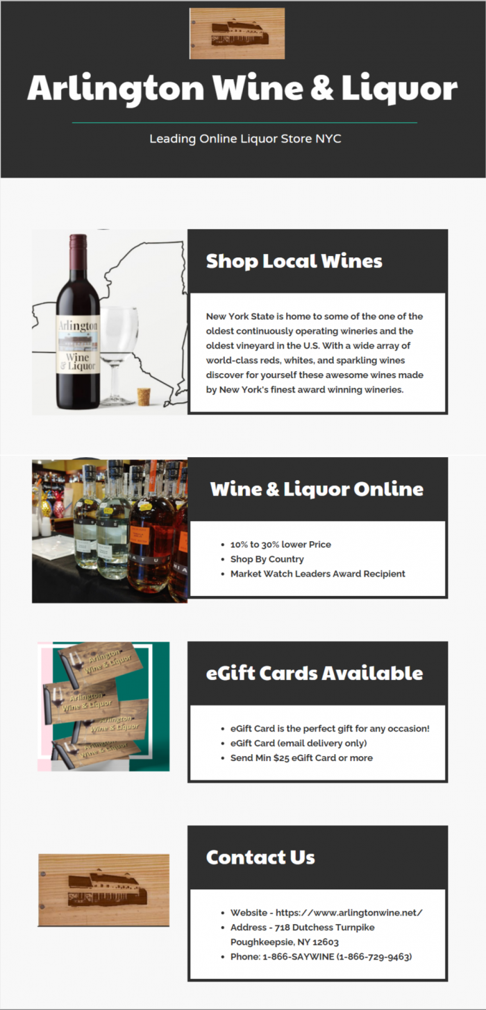 Order wine online new York – Arlington Wine & Liquor