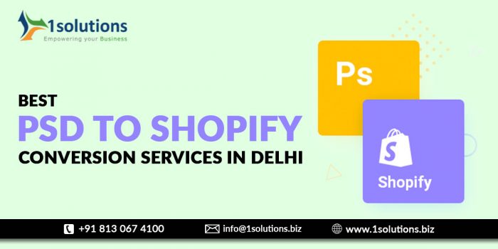 Best psd to shopify conversion services in Delhi
