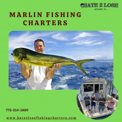 Book Your Marlin Fishing Charters at Hate 2 Lose