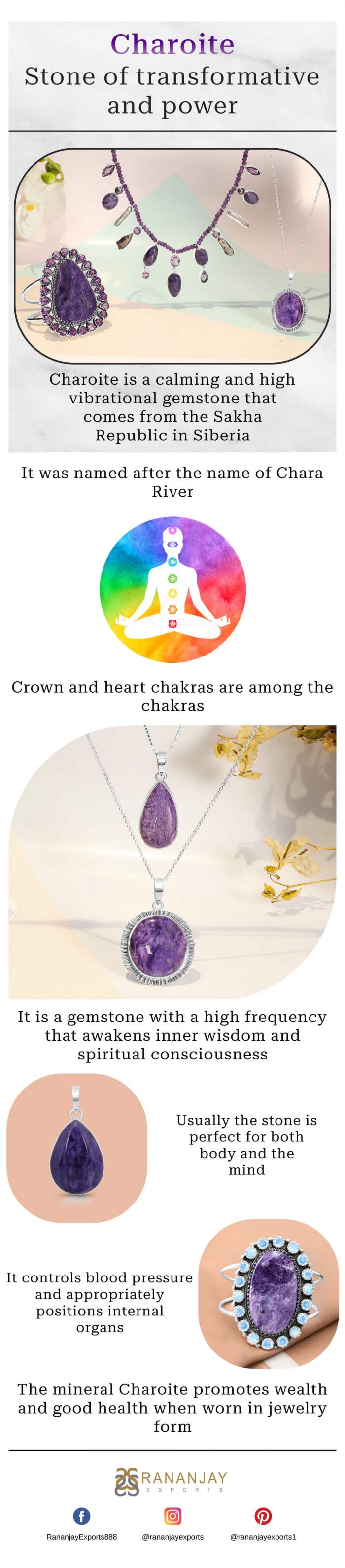 Charoite – Stone of transformative and power
