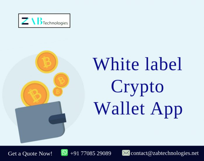 White label Crypto Wallet app development