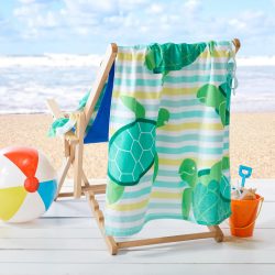 Double Sided Personalized Kids Cute Beach Towels