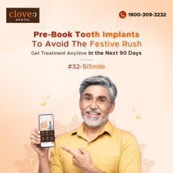 Get Dental Implant Treatment at Clove Dental