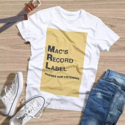 Mac Demarco T-shirt Mac’s Record Label T-shirt $15.95