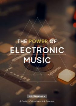 Electronic music meditation