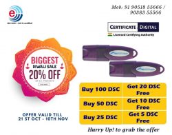 Diwali Grand offer!! Get Your Digital Signature..