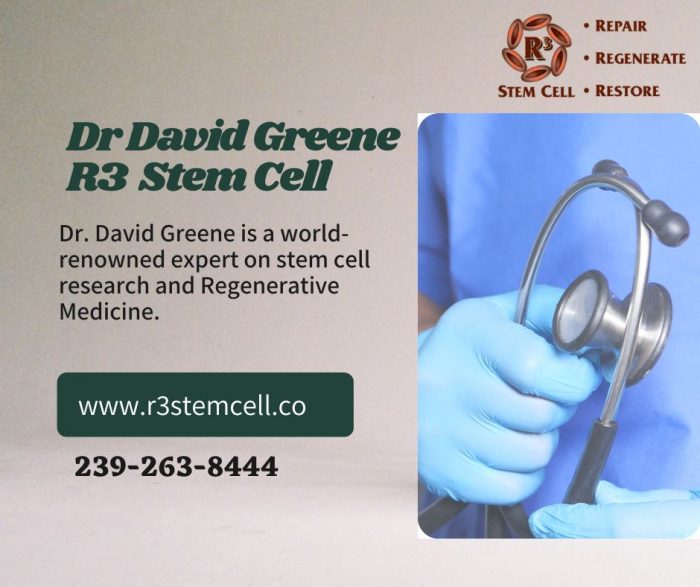 Dr David Greene r3 stem cell | What are the proper and nonsurgical treatment options for cartila ...