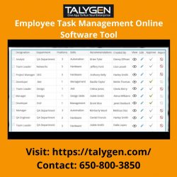 Employee Task Management Online Software Tool