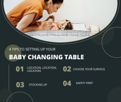 4 Tips To Setting Up Your Baby Changing Table