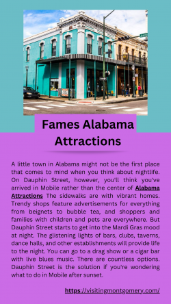 Fames Alabama Attractions