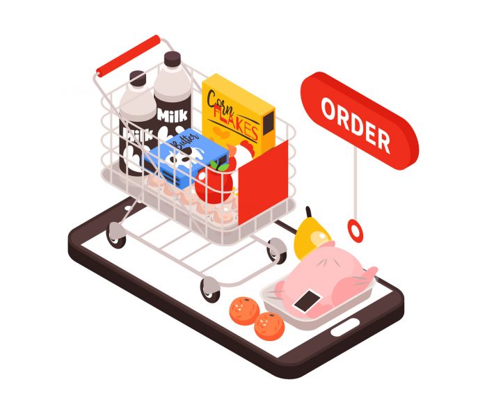How can grocery delivery apps be profitable for businesses?