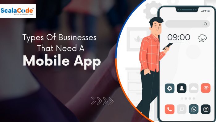 Types Of Businesses That Need A Mobile App