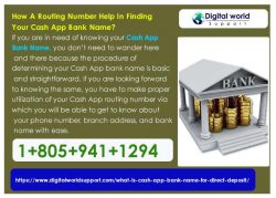 How A Routing Number Help In Finding Your Cash App Bank Name?