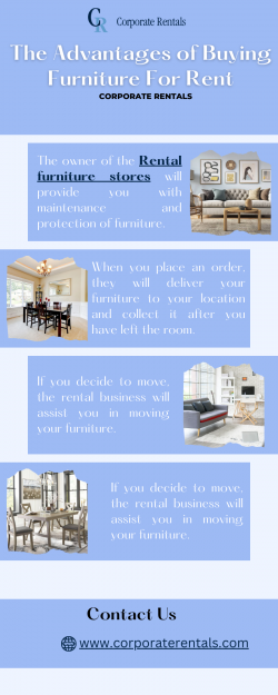 The Advantages of Buying Furniture For Rent