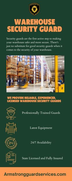 Find Warehouse Security Guard Services – Armstrong Guard Services