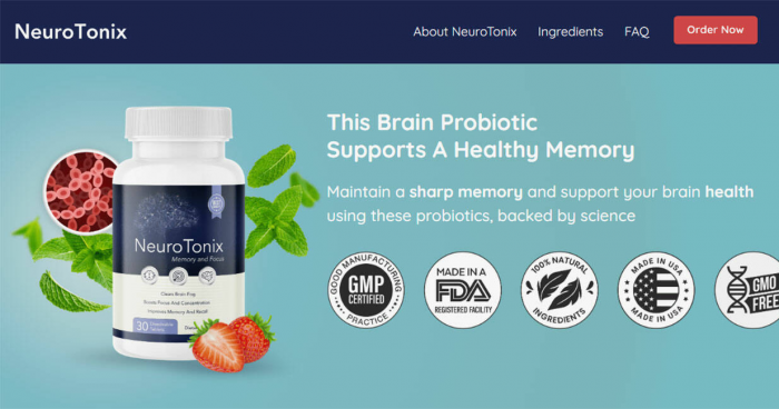 NeuroTonix Reviews – Provide Users With Better Brain Health!