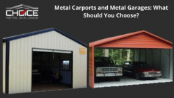 Metal Carports and Metal Garages: What Should You Choose? – Choice Metal Buildings