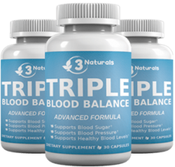 3 Naturals Triple Blood Balance {healthy blood sugars level}Triple Blood Balance formula!