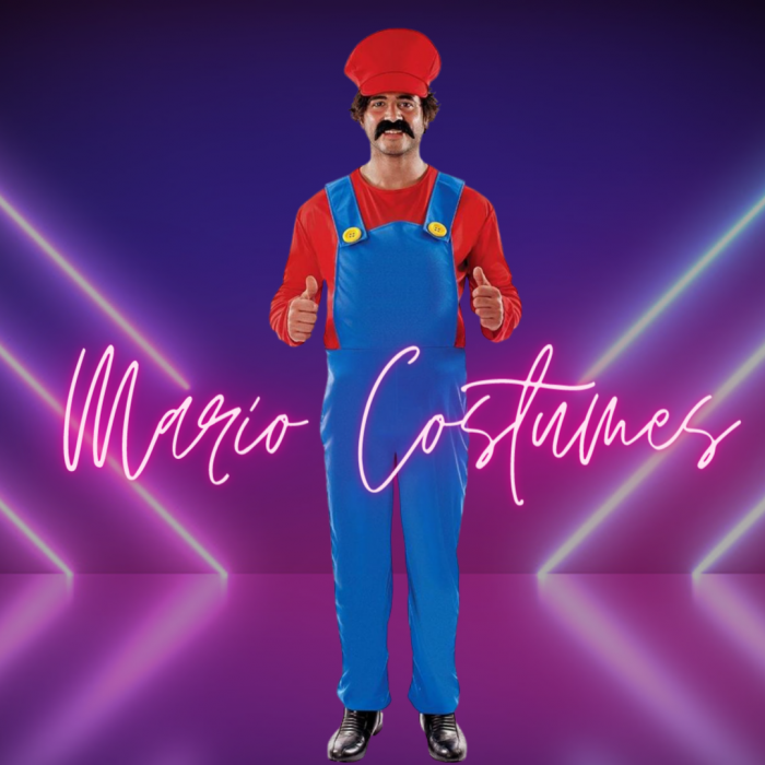 Halloween Mario Costumes For Adult
