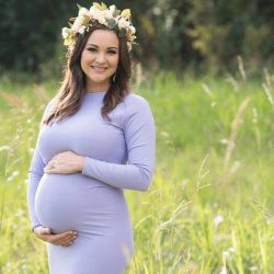 Maternity Gowns & Dresses For Photoshoot | Baby Shower Gowns – Plums and Peaches