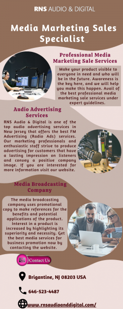 Media Marketing Sales Specialist |RNS Audio & Digital