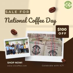 Celebrate National Coffee Day with ICT Coffee