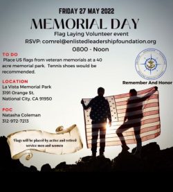 Celebrating Memorial Day with La Vista Memorial Park & Mortuary families