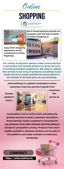 Welcome to Antarrashtriya- A Complete Shopping Experience!!!
