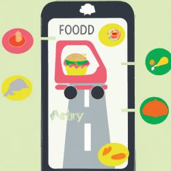 How does an open source food delivery app work?