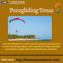 Paragliding Texas