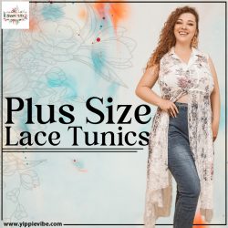 Plus Size Lace Tunics