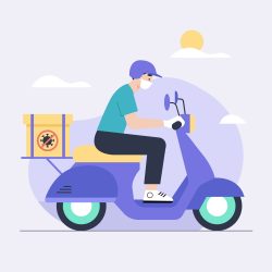 How can a postmates clone app assist with managing your business?