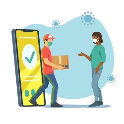 What is the purpose of the postmates clone script?