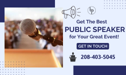 Book a Most Impressive Public Speaker Today!