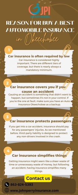 Reason for Buy A Best Automobile Insurance in Okeechobee